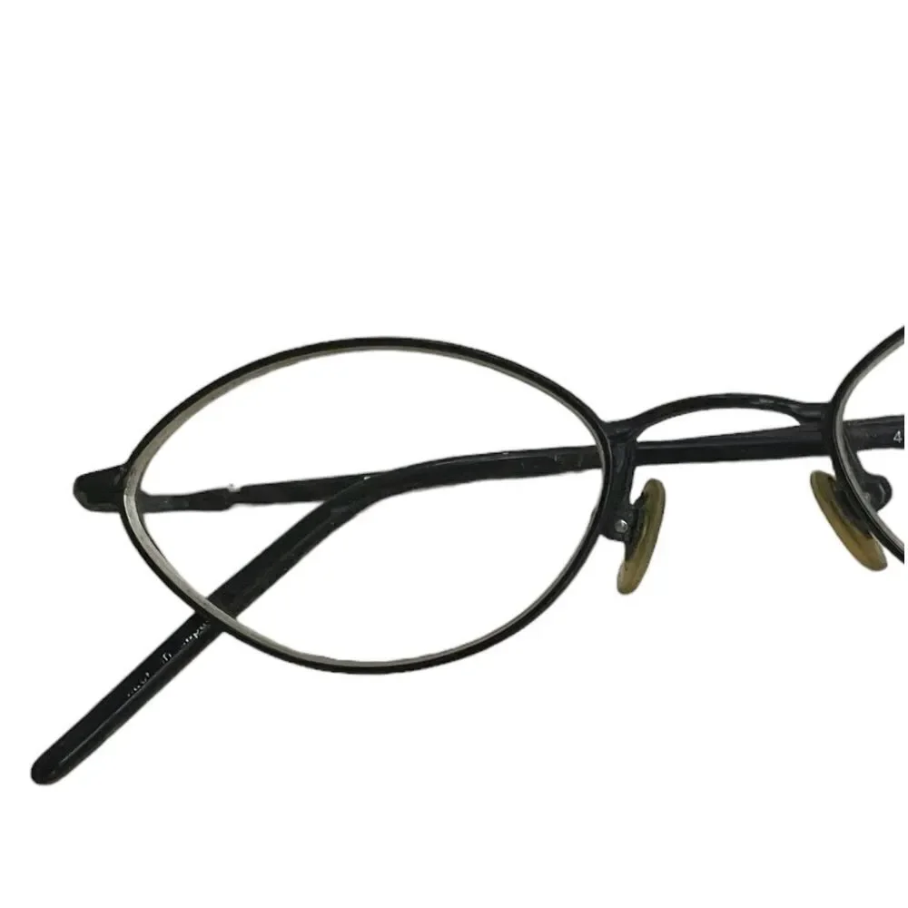 BADA Rare Vintage BL 1744 5BLK Black & Brown Metal Frame Glasses - Picture 4 of 9